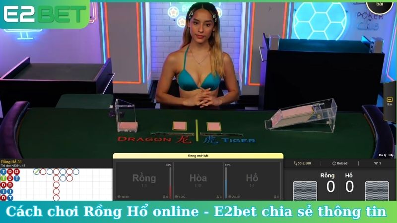 Cách chơi Rồng Hổ online