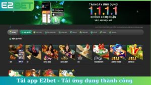 Tải app E2bet