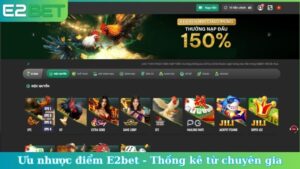 Ưu nhược điểm E2bet